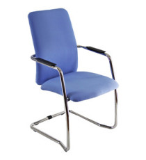 Poltroncina visitatore Lithium LTLTA - con braccioli inclusi - celeste - Unisit Poltroncina visitatore Lithium LTLTA - con braccioli inclusi - celeste - Unisit
