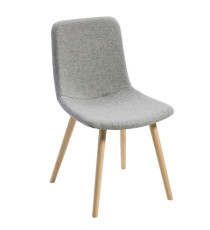 Poltroncina visitatore Tosca TO4L - senza braccioli - grigio chiaro - Unisit Poltroncina visitatore Tosca TO4L - senza braccioli - grigio chiaro - Unisit