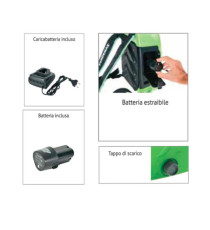 Pompa a zaino Futura - a batteria - 8 L - Verdemax Pompa a zaino Futura - a batteria - 8 L - Verdemax