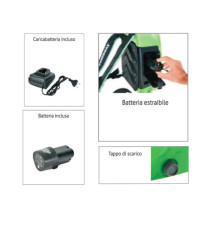 Pompa a zaino Futura - a batteria - 8 L - Verdemax Pompa a zaino Futura - a batteria - 8 L - Verdemax