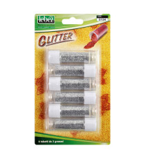 Porporina glitter - 2gr - argento - Lebez - conf. 6 tubi Porporina glitter - 2gr - argento - Lebez - conf. 6 tubi