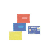 Porta Cards rigido - PVC - 8,5x5,4 cm - colori assortiti - Favorit Porta Cards rigido - PVC - 8,5x5,4 cm - colori assortiti - Favorit