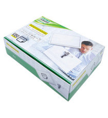 Portabadge con clip e spilla - 9 x 5,5 cm - Lebez - conf. 50 pezzi Portabadge con clip e spilla - 9 x 5,5 cm - Lebez - conf. 50 pezzi