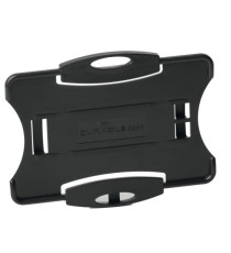 Portabadge Eco - per 1 tessera - 54 x 87 mm - nero - Durable - conf. 10 pezzi Portabadge Eco - per 1 tessera - 54 x 87 mm - nero - Durable - conf. 10 pezzi