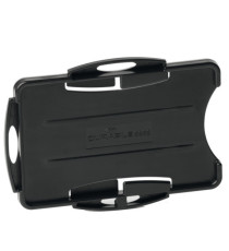 Portabadge Eco - per 2 tessera - 54 x 87 mm - nero - Durable - conf. 10 pezzi Portabadge Eco - per 2 tessera - 54 x 87 mm - nero - Durable - conf. 10 pezzi
