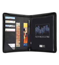 Portablocco Spinner - nero - A4 - City Time Portablocco Spinner - nero - A4 - City Time