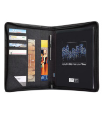 Portablocco Spinner - nero - A4 - City Time Portablocco Spinner - nero - A4 - City Time