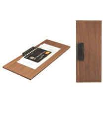 Portaconto - con fermaglio - 24 x 10 cm - legno - Securit Portaconto - con fermaglio - 24 x 10 cm - legno - Securit