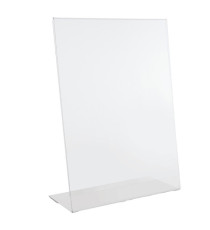 Portadepliant con base a L - A6 - 10,5 x 15 cm - Lebez Portadepliant con base a L - A6 - 10,5 x 15 cm - Lebez