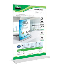 Portadepliant con base a T - A4 - 21 x 30 cm - Lebez Portadepliant con base a T - A4 - 21 x 30 cm - Lebez