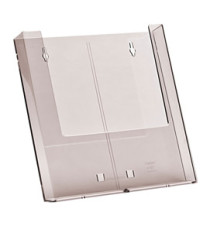 Portadepliant da parete - tasca A4 - trasparente - Studio T