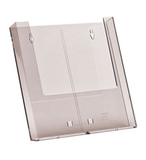 Portadepliant da parete - tasca A4 - trasparente - Studio T