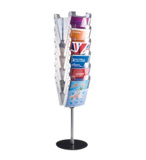 Portadepliant da terra Easy Stacker - 12 tasche A4 - Tecnostyl Portadepliant da terra Easy Stacker - 12 tasche A4 - Tecnostyl