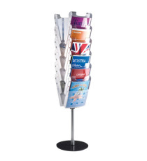 Portadepliant da terra Easy Stacker - 12 tasche A4 - Tecnostyl Portadepliant da terra Easy Stacker - 12 tasche A4 - Tecnostyl