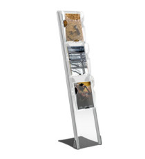 Portadepliant da terra Vision Ice - 3 tasche A4 - Tecnostyl Portadepliant da terra Vision Ice - 3 tasche A4 - Tecnostyl