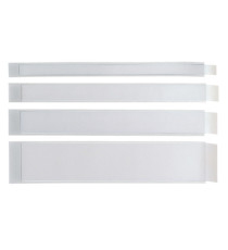 Portaetichette adesivo Ies L40 - 40 x 300 mm - grigio - Sei Rota - conf. 10 pezzi Portaetichette adesivo Ies L40 - 40 x 300 mm - grigio - Sei Rota - conf. 10 pezzi