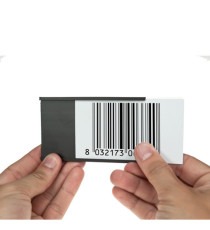 Portaetichette magnetico - 30 x 100 mm - grigio - Markin - conf. 20 pezzi Portaetichette magnetico - 30 x 100 mm - grigio - Markin - conf. 20 pezzi