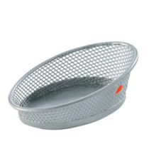 Portafermagli Mesh - 10,5 x 7,3 x 4 cm - rete metallica - argento - Alba