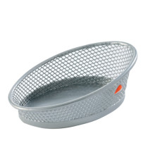 Portafermagli Mesh - 10,5 x 7,3 x 4 cm - rete metallica - argento - Alba