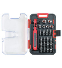 Portainserti di precisione  - con 23 inserti - misure assortite - Valex Portainserti di precisione  - con 23 inserti - misure assortite - Valex