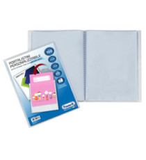 Portalistini personalizzabile Premium - liscio - 22x30 cm - 100 buste - trasparente - Favorit