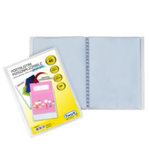 Portalistini personalizzabile Sviluppo - liscio - 15x21 cm - 40 buste - trasparente - Favorit