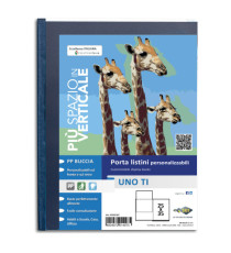 Portalistini personalizzabile Uno TI - 25x35 cm - 24 buste - blu - Sei Rota Portalistini personalizzabile Uno TI - 25x35 cm - 24 buste - blu - Sei Rota
