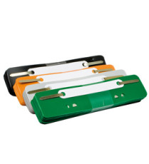 Pressini fermafogli - con linguette in metallo - 38 x 150 mm - colori assortiti - Lebez - conf. 250 pezzi Pressini fermafogli - con linguette in metallo - 38 x 150 mm - colori assortiti - Lebez - conf. 250 pezzi