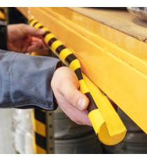 Profilo paracolpi angolare C25R - giallo/nero - Durable Profilo paracolpi angolare C25R - giallo/nero - Durable