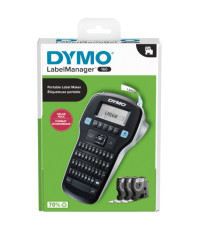 Promo pack etichettatrice Label Manager 160 - 3 nastri D1 12 mm nero / bianco inclusi - Dymo