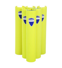 Protezione per scaffalature - per montanti larghi 70-87 mm - H 60 cm - giallo fluo - Rack Armour Protezione per scaffalature - per montanti larghi 70-87 mm - H 60 cm - giallo fluo - Rack Armour