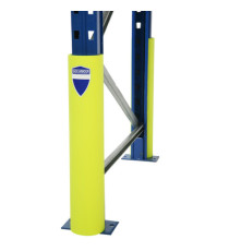 Protezione per scaffalature - per montanti larghi 70-87 mm - H 60 cm - giallo fluo - Rack Armour Protezione per scaffalature - per montanti larghi 70-87 mm - H 60 cm - giallo fluo - Rack Armour
