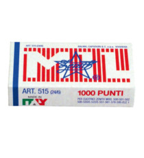 Punti 515 - 24/6 - acciaio naturale - metallo - Zenith - conf. 1000 punti Punti 515 - 24/6 - acciaio naturale - metallo - Zenith - conf. 1000 punti