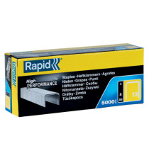 Punti galvanizzati - 13/8 - 8 mm - metallo - Rapid - conf. 5000 pezzi Punti galvanizzati - 13/8 - 8 mm - metallo - Rapid - conf. 5000 pezzi