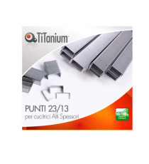 Punti metallici 23/13 - TiTanium - conf. 1000 pezzi