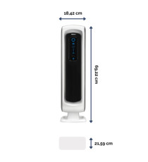 Purificatore d'aria AERAMAX DX-5 da terra 10mq - Fellowes Purificatore d'aria AERAMAX DX-5 da terra 10mq - Fellowes