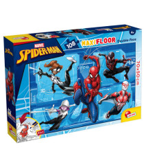 Puzzle maxi - Marvel Spiderman - 108 pezzi - Lisciani Puzzle maxi - Marvel Spiderman - 108 pezzi - Lisciani