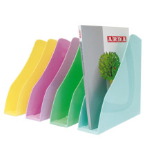Portariviste Keep Colour Pastel - 27,8 x 26,6 x 7,5 cm - azzurro - Arda Portariviste Keep Colour Pastel - 27,8 x 26,6 x 7,5 cm - azzurro - Arda
