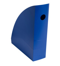 Portariviste Mag-Cube Bee Blue - A4+ - 26,6 x 8,2 x 30,5 cm - blu navy - Exacompta Portariviste Mag-Cube Bee Blue - A4+ - 26,6 x 8,2 x 30,5 cm - blu navy - Exacompta