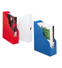 Portariviste Magazine Rack - 25 x 32 cm - dorso 8 cm - nero - Rexel Portariviste Magazine Rack - 25 x 32 cm - dorso 8 cm - nero - Rexel