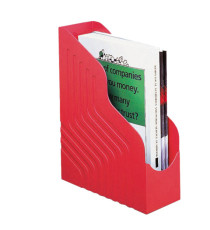 Portariviste Magazine Rack Jumbo - 25 x 32 cm - dorso 10 cm - rosso - Rexel Portariviste Magazine Rack Jumbo - 25 x 32 cm - dorso 10 cm - rosso - Rexel