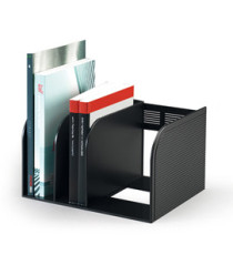 Portariviste Optimo - scomparti regolabili - 30 x 25 x 18 cm - nero - Durable Portariviste Optimo - scomparti regolabili - 30 x 25 x 18 cm - nero - Durable