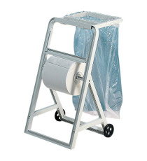 Portasacco per dispenser a cavalletto - ABS - 4,2x35,6x40 cm - bianco - Mar Plast Portasacco per dispenser a cavalletto - ABS - 4,2x35,6x40 cm - bianco - Mar Plast