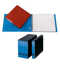Portatabulati ad anelli - senza custodia (singolo) - dorso 5 cm - 31,5x42 cm - azzurro - Cartotecnica del Garda Portatabulati ad anelli - senza custodia (singolo) - dorso 5 cm - 31,5x42 cm - azzurro - Cartotecnica del Garda