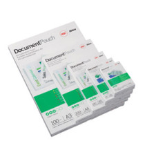 Pouches - A2 - 426 x 600 mm - 2 x 125 micron - GBC - conf. 50 pezzi Pouches - A2 - 426 x 600 mm - 2 x 125 micron - GBC - conf. 50 pezzi