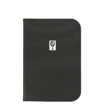 Portamenù Essential - A4 - 31,5 x 24 cm - nero - Securit Portamenù Essential - A4 - 31,5 x 24 cm - nero - Securit