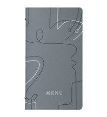 Portamenù linea Linee - 18x31,6 cm - grigio - Stilcasa Portamenù linea Linee - 18x31,6 cm - grigio - Stilcasa