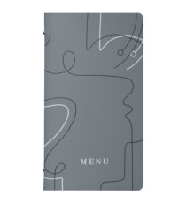 Portamenù linea Linee - 18x31,6 cm - grigio - Stilcasa Portamenù linea Linee - 18x31,6 cm - grigio - Stilcasa