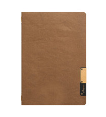 Portamenù Nature - 1 inserto doppio - A5 - 24,9 x 17,5 cm - marrone - Securit Portamenù Nature - 1 inserto doppio - A5 - 24,9 x 17,5 cm - marrone - Securit