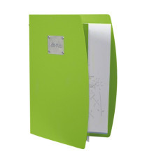 Portamenù Rio - 1 inserto doppio incluso - A4 - 24 x 34 cm - verde - Securit Portamenù Rio - 1 inserto doppio incluso - A4 - 24 x 34 cm - verde - Securit